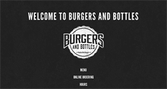 Desktop Screenshot of burgersbottles.com